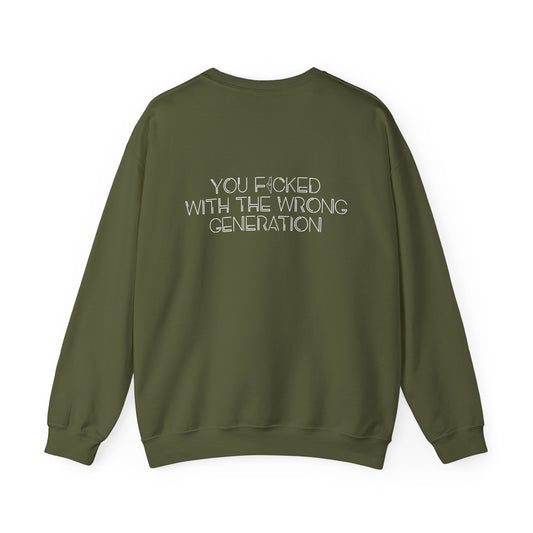 The Wrong Generation Crewneck