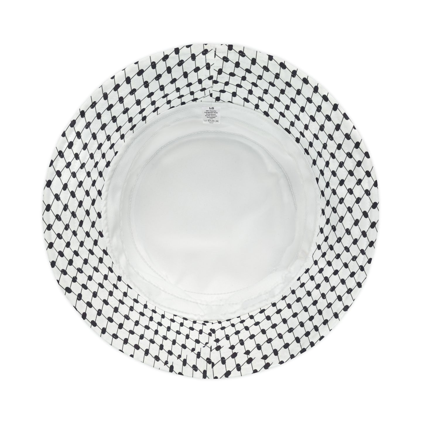 Kufiye White Bucket Hat