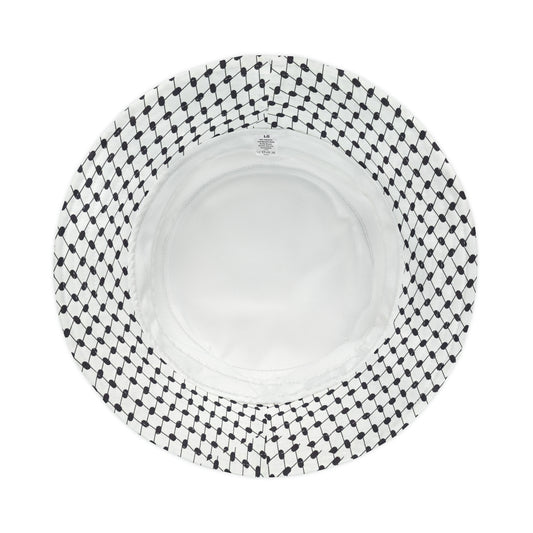 Kufiye White Bucket Hat