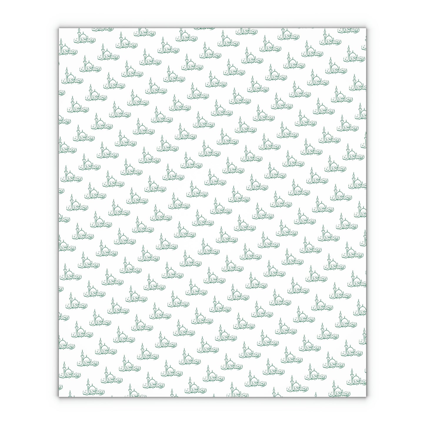Ramadan Mubarak Gift Wrapping Paper Sheet