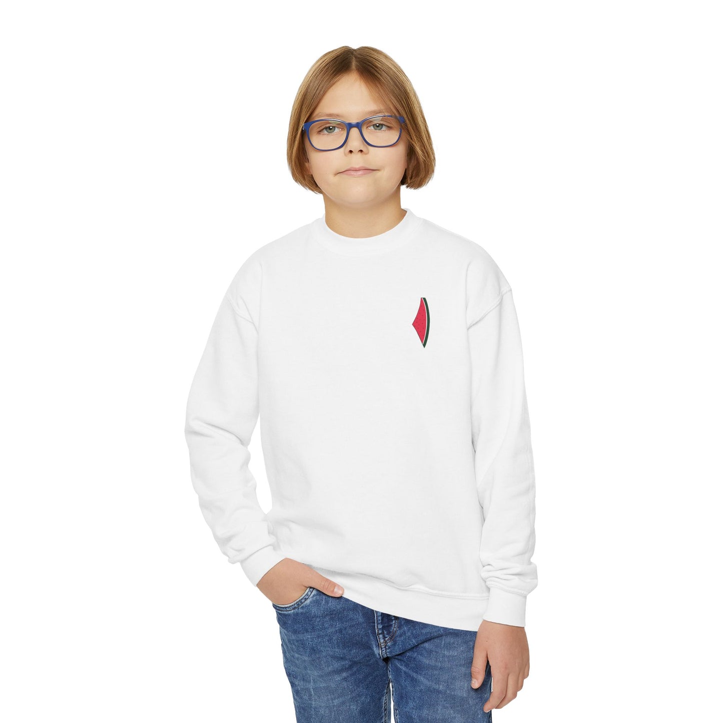 Teen Sandia Logo Crewneck